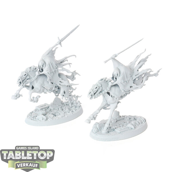 Nighthaunt - 2x Dreadblade Harrows - grundiert