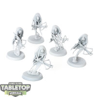 Nighthaunt - 5x Craventhrone Guard - grundiert