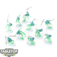 Nighthaunt - 10x Bladegheist Revenants - bemalt