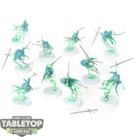 Nighthaunt - 10x Bladegheist Revenants - bemalt