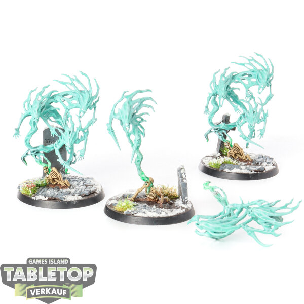Nighthaunt - 3x Spirit Hosts - bemalt