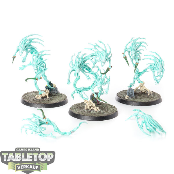 Nighthaunt - 3x Spirit Hosts - bemalt