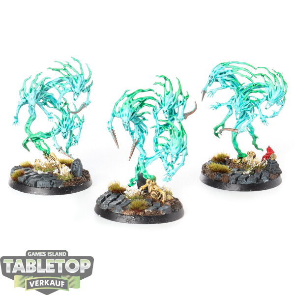 Nighthaunt - 3x Spirit Hosts - bemalt