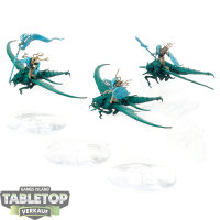 Sylvaneth - 3x Spiterider Lancers - teilweise bemalt