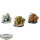 Chaos Daemons - 3x Nurglings - teilweise bemalt