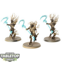 Sylvaneth - 3x Kurnoth Hunters - bemalt