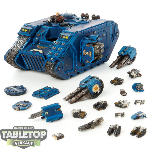 Space Marines - Land Raider Crusader klassisch - bemalt