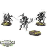 Tyraniden - 3x Tyranid Warriors - bemalt