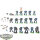 Space Marines - 17x Tactical Squad klassisch - bemalt