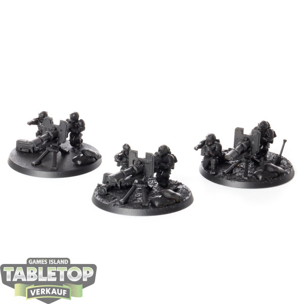 Astra Militarum - 3x Heavy Weapons Squad klassisch - grundiert