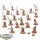 Soulblight Gravelords - 20x Skeleton Warriors / Deathrattle Skeletons klassisch - teilweise bemalt