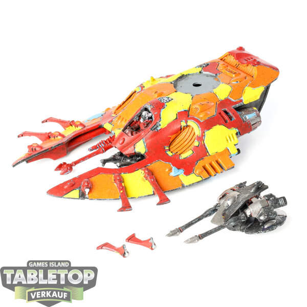 Aeldari - Wave Serpent - bemalt