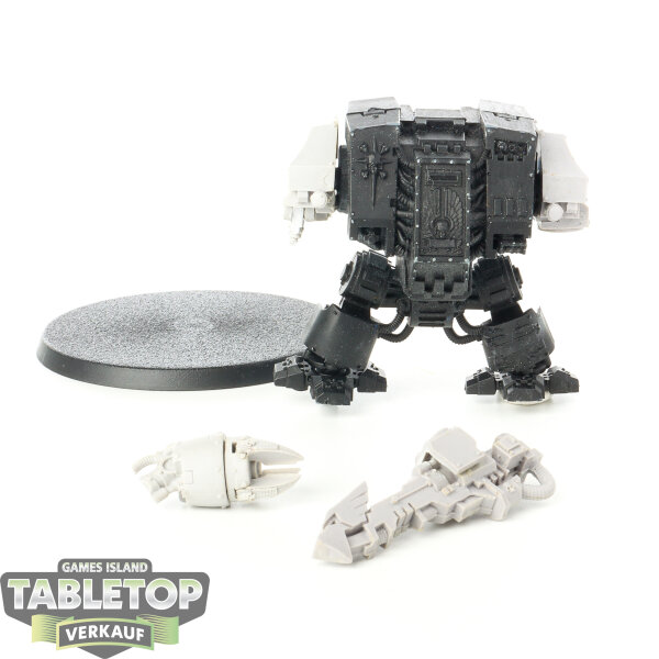 Space Marines - Ironclad Dreadnought with Seismic Hammer - teilweise bemalt