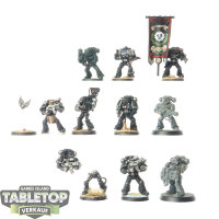 Iron Hands - 10x Tactical Squad klassisch - teilweise bemalt