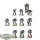 Iron Hands - 10x Tactical Squad klassisch - bemalt