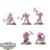 Genestealer Cults - 5x Aberrants - bemalt