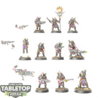 Genestealer Cults - 10x Neophyte Hybrids - bemalt