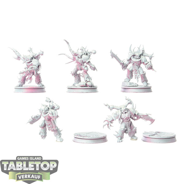 Chaos Space Marines - 5x Possessed - teilweise bemalt