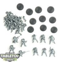 Necromunda - 10x Palanite Enforcer Patrol - teilweise gebaut