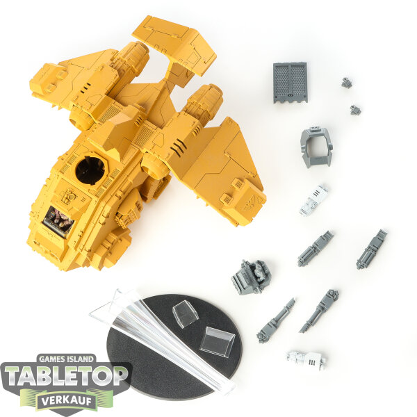 Space Marines - Stormraven Gunship - teilweise bemalt