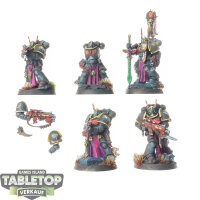 Dark Angels - 5x Sternguard Veteran Squad - bemalt