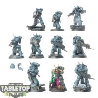 Dark Angels - 10x Hellblaster Squad - teilweise bemalt