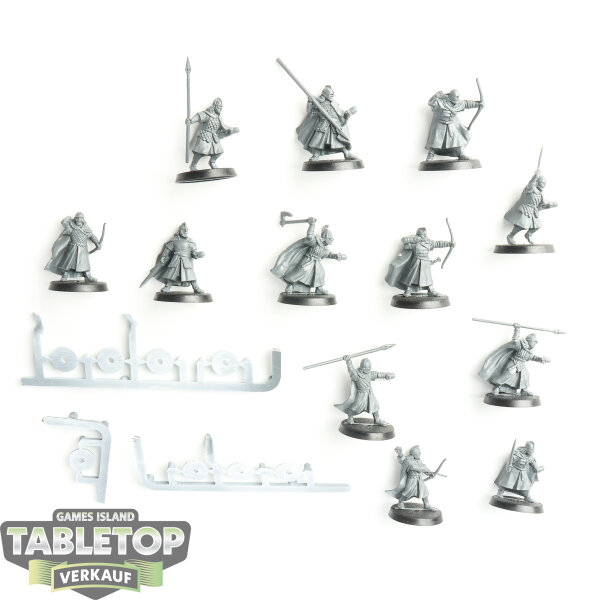 HdR Figuren - Gut - 12x Warriors of Rohan klassisch - teilweise bemalt