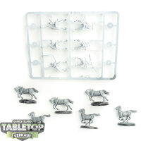 HdR Figuren - Gut - 6x Riders Of Rohan - teilweise gebaut