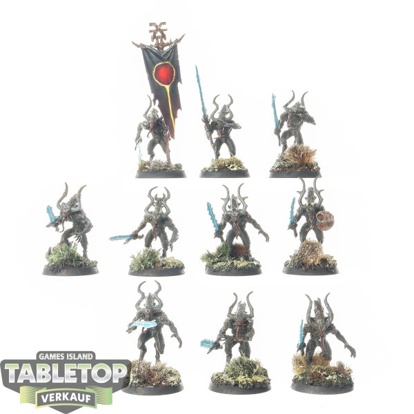 Blades of Khorne - 10x Bloodletters - bemalt