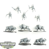 Blades of Khorne - 5x Bloodcrushers - unbemalt