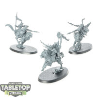 Gloomspite Gitz - 3x Snarlpack Cavalry - unbemalt