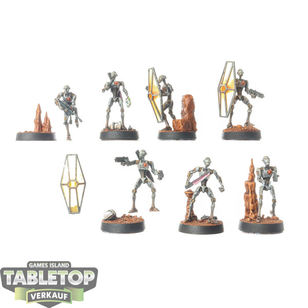 Separatisten Allianz - 7x BX-series Droid Commandos - bemalt