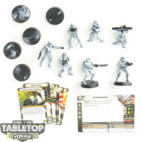 Galaktisches Imperium - 7x Stormtroopers - teilweise bemalt