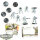 Galaktisches Imperium - 7x Stormtroopers - teilweise bemalt