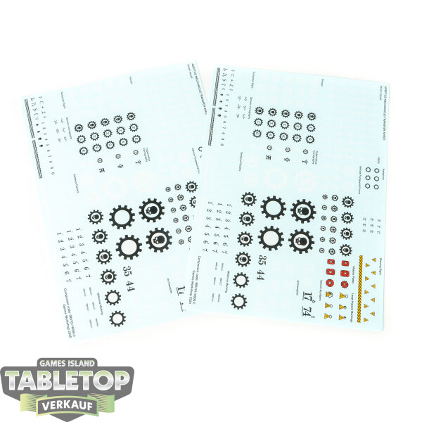Adeptus Mechanicus - 2x Transfer Sheets - Sonstiges