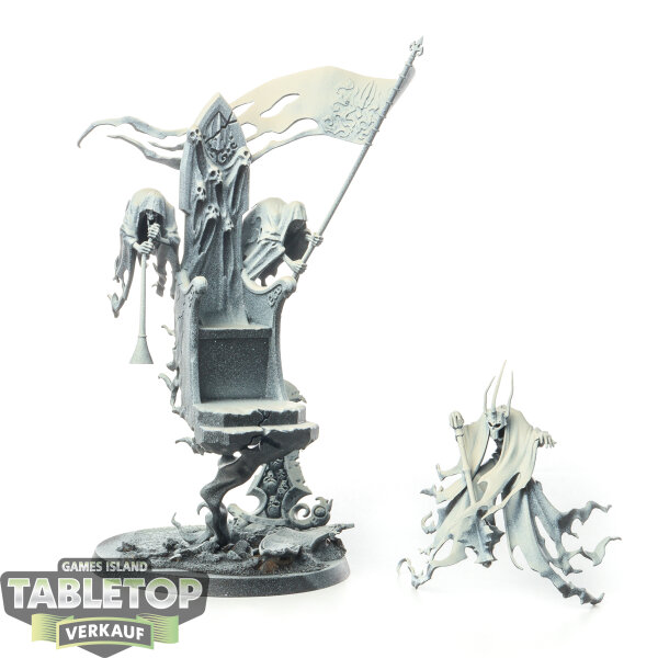 Nighthaunt - Kurdoss Valentian, The Craven King - teilweise bemalt