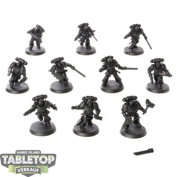 Space Marines - 10x Assault Intercessor Squad - grundiert