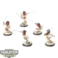 Aeldari - 5x Howling Banshees - teilweise bemalt
