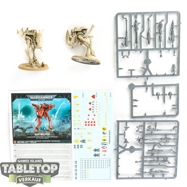 Aeldari - 2x War Walkers - teilweise gebaut