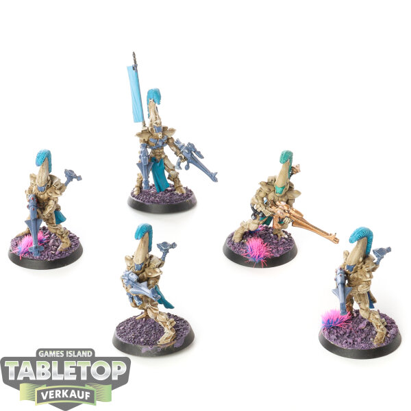 Aeldari - 5x Dire Avengers - bemalt