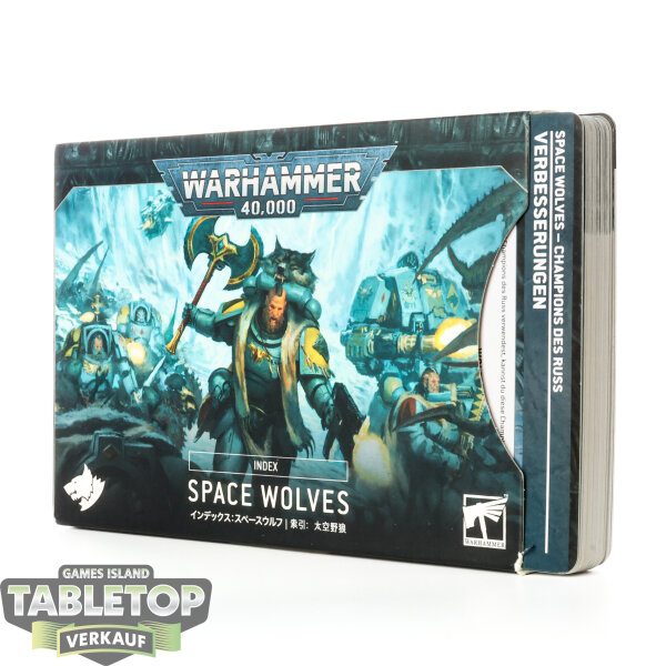 Space Wolves - Index Cards: 10th Edition - deutsch