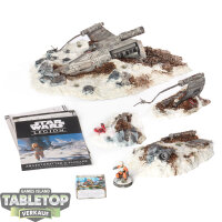 Gelände - Crashed X-Wing Battlefield Expansion - bemalt