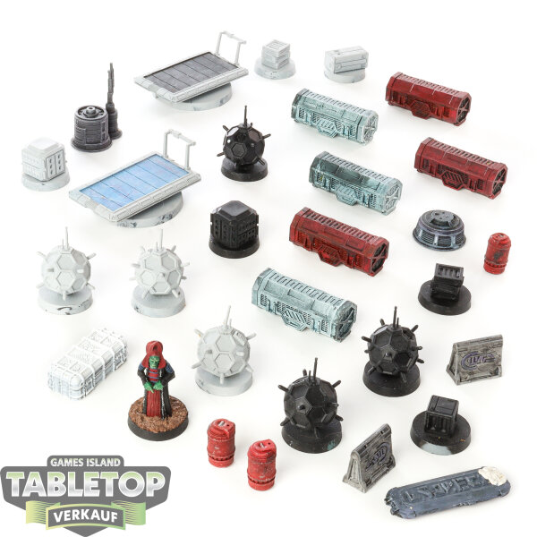Star Wars: Legion - Vital Assets Battlefield Expansion - teilweise bemalt