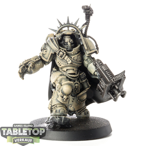 Space Marines - Captain in Gravis Armour - teilweise bemalt