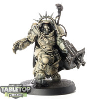 Space Marines - Captain in Gravis Armour - teilweise bemalt