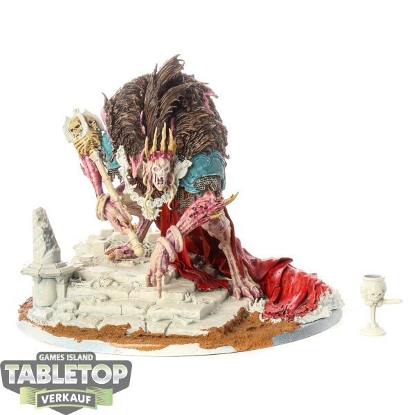 Flesh-eater Courts - Ushoran, Mortarch of Delusion - teilweise bemalt