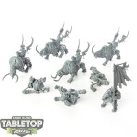 Ogor Mawtribes - 4x Mournfang Pack - unbemalt