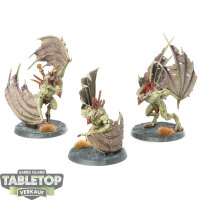 Flesh-eater Courts - 3 Crypt Infernal Courtier - bemalt
