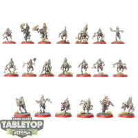 Flesh-eater Courts - 20 Crypt Ghouls - bemalt