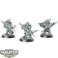 Orruk Warclans - 3 Man-Skewer Boltboyz - unbemalt